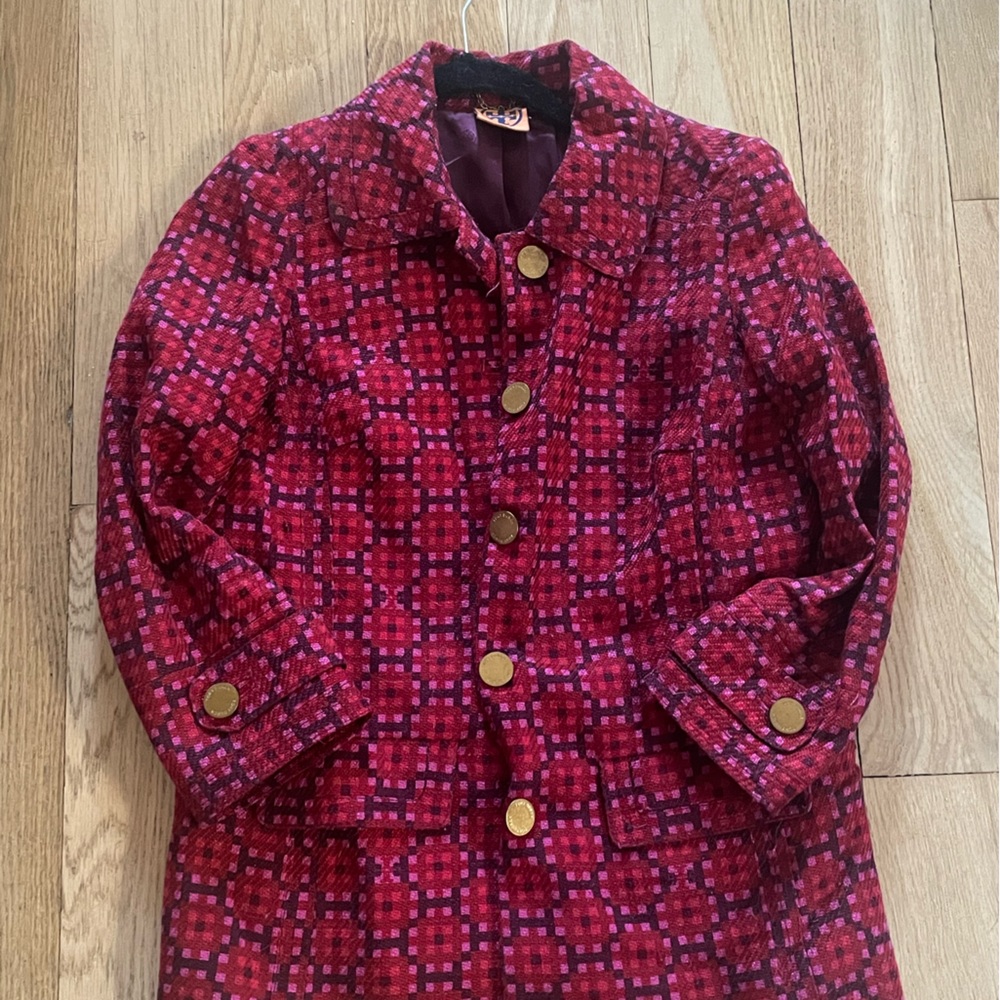 Tory Burch Floral Jacket, Size Small